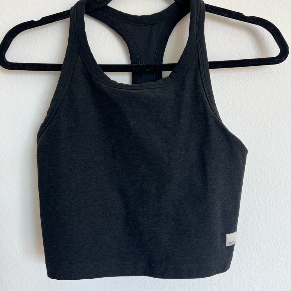 Vuori Charcoal Sleeveless Top